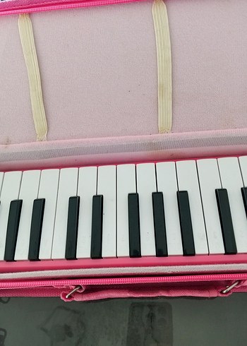 Pembe Taşınabilir Mini Piyano - Görsel 2