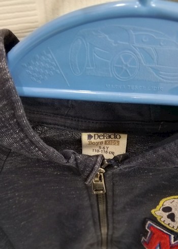 Erkek Çocuk Kapüşonlu Fermuarlı Sweatshirt - Görsel 4