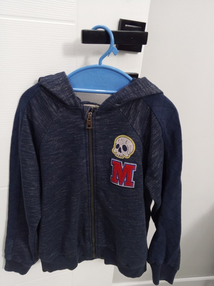 Erkek Çocuk Kapüşonlu Fermuarlı Sweatshirt - Görsel 3