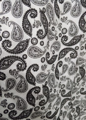 Uzun Kollu Gri Yılan Desenli Tunik - Görsel 4