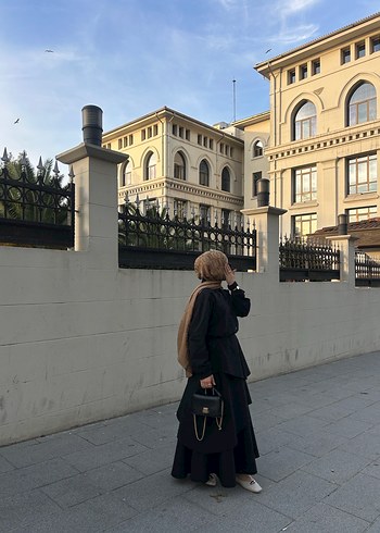 s Beden siyah Renk Siyah Uzun Elbise