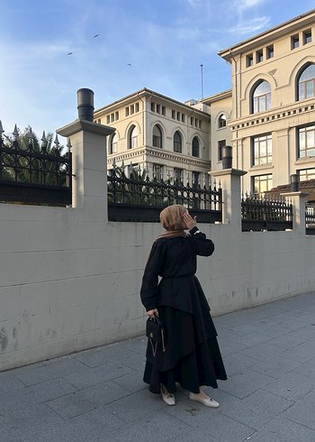 Diğer Siyah Uzun Elbise