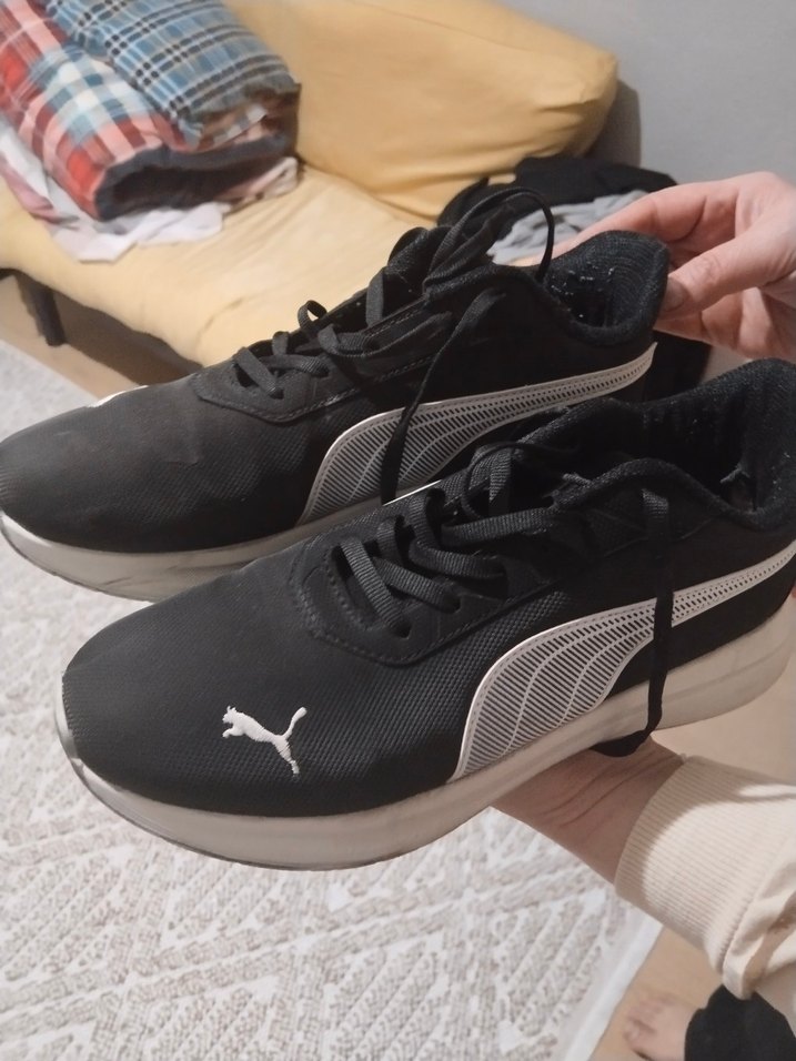 Siyah Gri Puma Erkek Spor Ayakkabı (orjinal) - Görsel 5