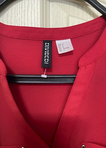 Uzun Kollu Kırmızı Bohem Kadın Gömlek - Görsel 2