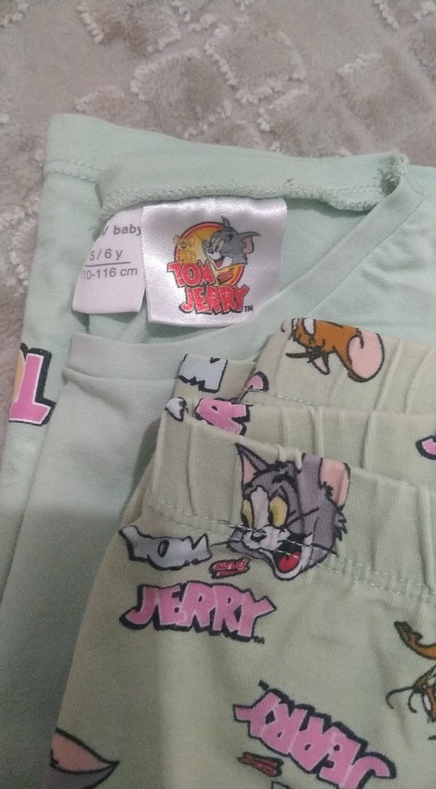 tişört Tom ve Jerry baskılı - Görsel 2