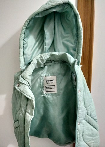 mint yeşili Kız Yelek Düğmeli lcw marka - Görsel 2