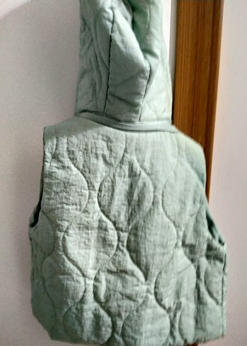 mint yeşili Kız Yelek Düğmeli lcw marka - Görsel 5