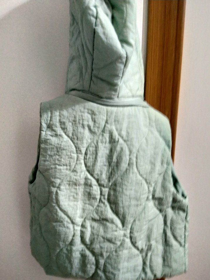 mint yeşili Kız Yelek Düğmeli lcw marka - Görsel 5