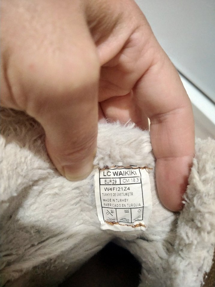 Kız Çocuk Bej Bot Kürklü lcw - Görsel 4