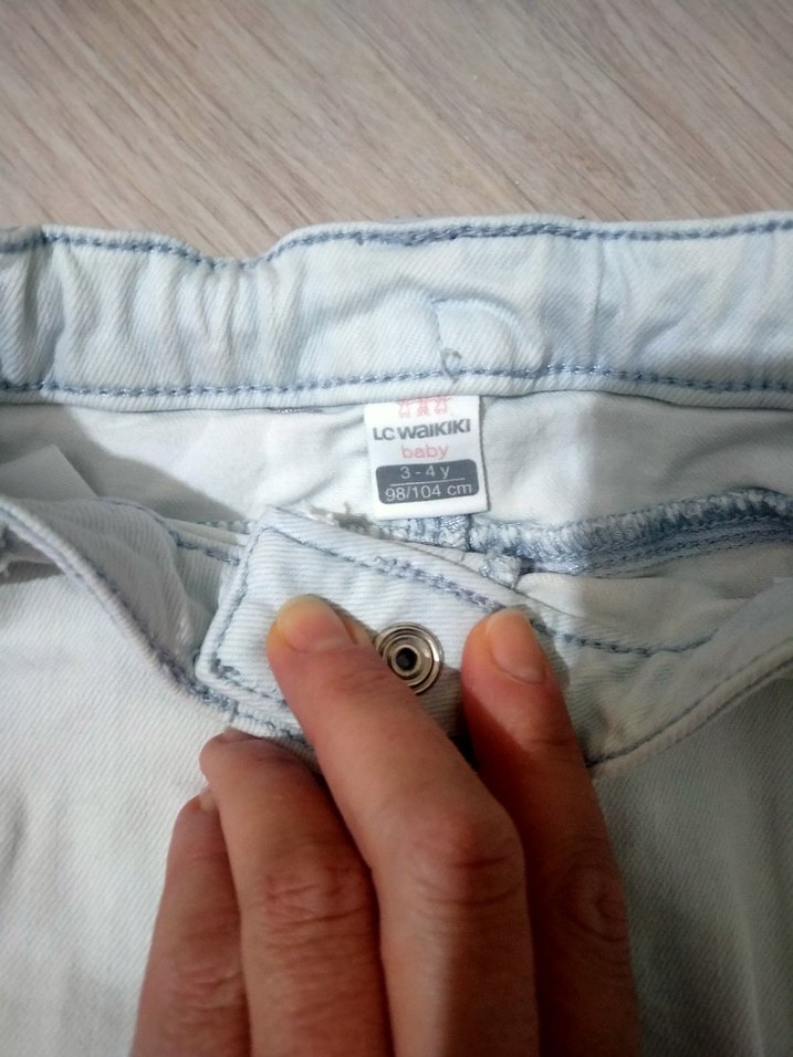 Kız Çocuk Denim Etek - Görsel 4