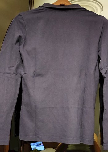 U.S Polo Assn. U.S. Polo Assn. Erkek Gri Uzun Kollu Polo Tişört
