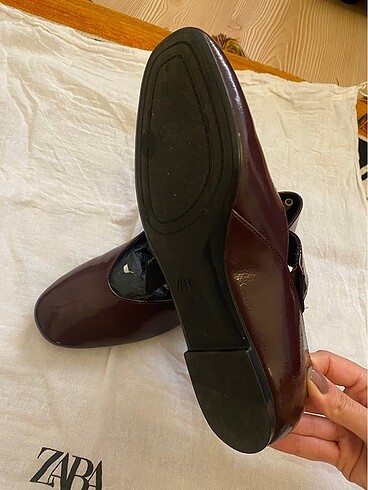 36 Beden bordo Renk Zara Bordo Babet