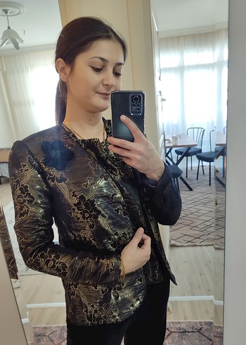 ceket bluz ve çanta - Görsel 4