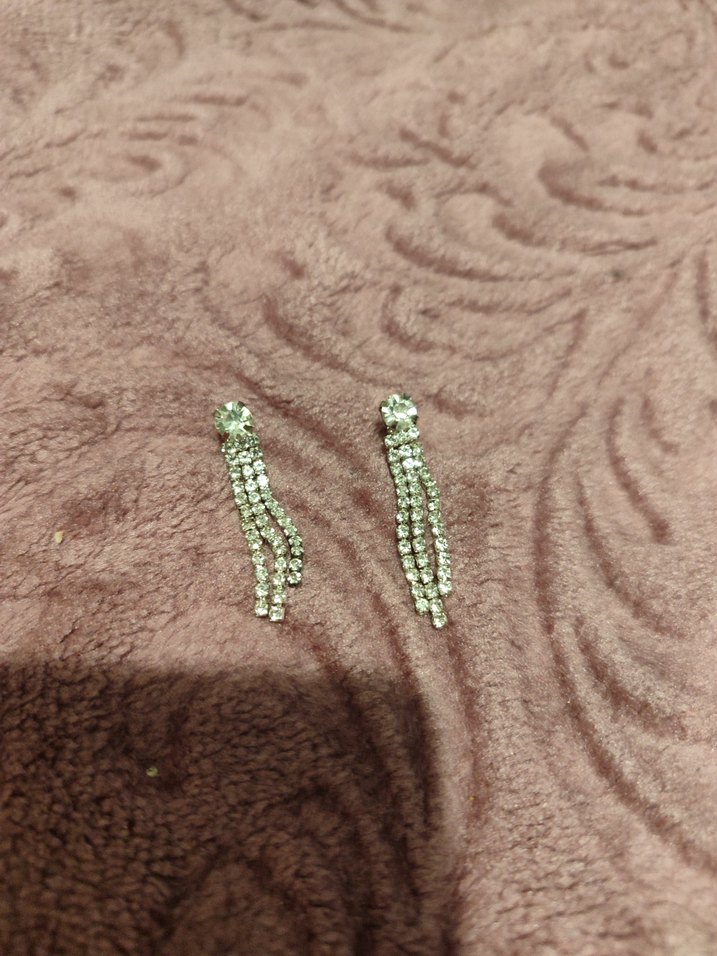 Bej Parıltılı İşlemeli Kadın Takı Seti - Görsel 3