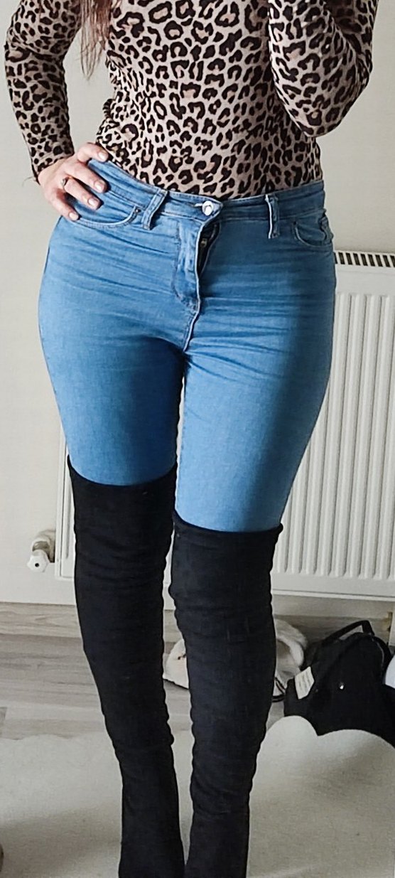 Kadın Siyah Dizüstü Stiletto Çizme çorap cizme - Görsel 2