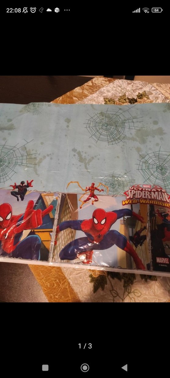 Marvel Spider-Man masa örtüsü - Görsel 2