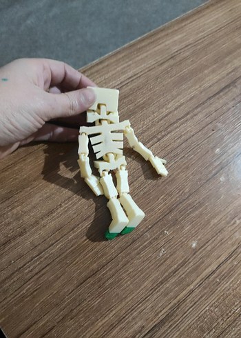 Yeşil Kafalı İskelet Aksiyon Figürü - Görsel 4