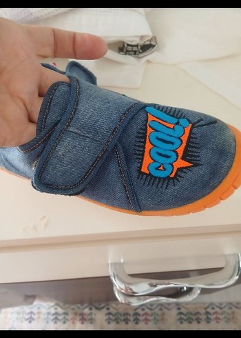 Erkek Kot Kumaş Rahat Ev Terliği Velcro - Görsel 4