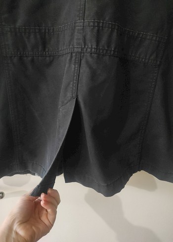 Siyah Erkek Keten Ceket - Görsel 4