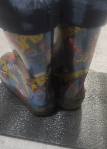 Mavi Baskılı Erkek Çocuk Lastik Bot - Görsel 3