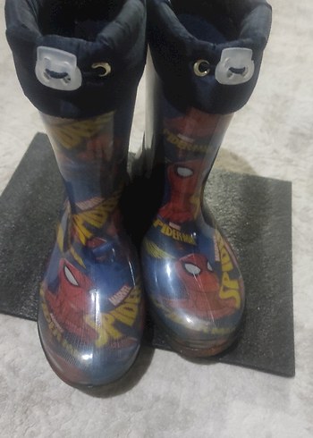 Mavi Baskılı Erkek Çocuk Lastik Bot - Görsel 6