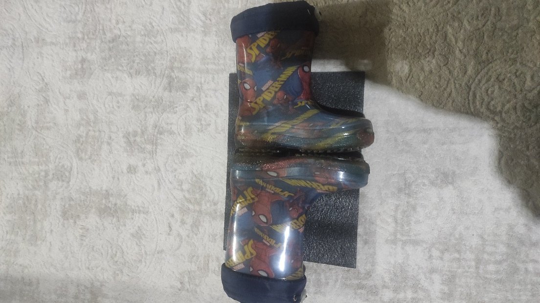 Mavi Baskılı Erkek Çocuk Lastik Bot - Görsel 5