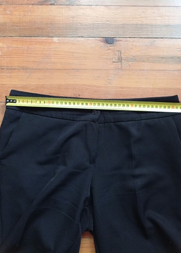 Siyah kumaş pantolon  - Görsel 3