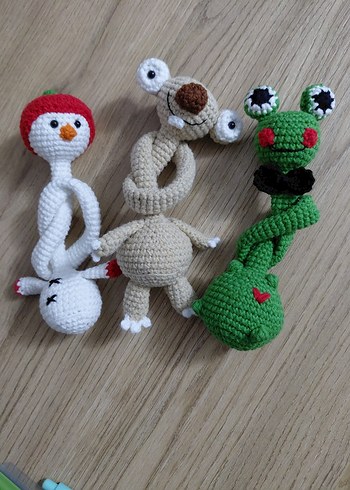 Renkli Örgü Oyuncak Karakter - Görsel 2