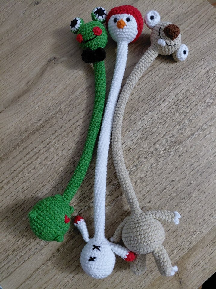 Renkli Örgü Oyuncak Karakter - Görsel 4