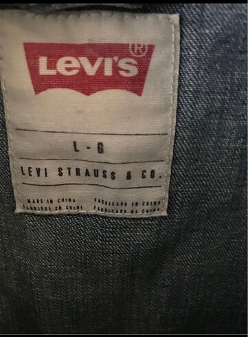Levis Levi s gömlek L beden