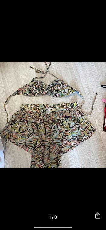 3lü bikini set h&m