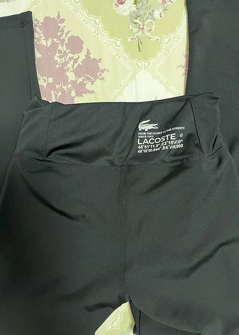 Lacoste Siyah Kadın Spor Tayt - Görsel 6