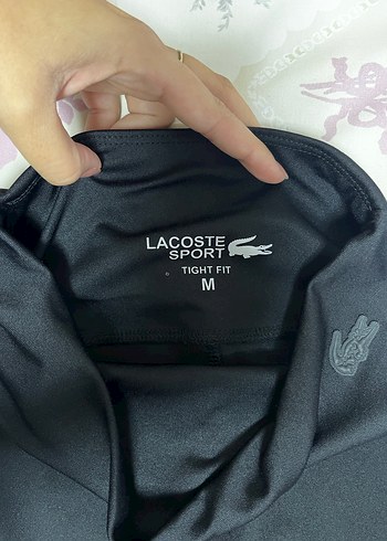 Lacoste Siyah Kadın Spor Tayt - Görsel 5