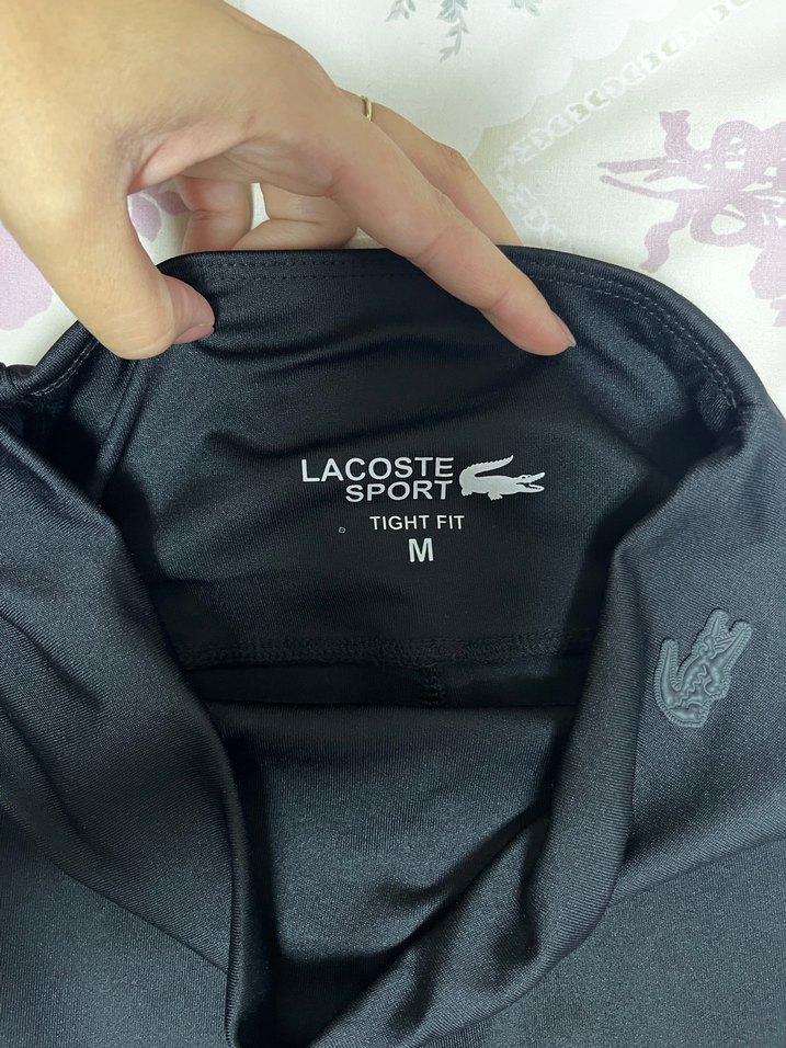 Lacoste Siyah Kadın Spor Tayt - Görsel 5