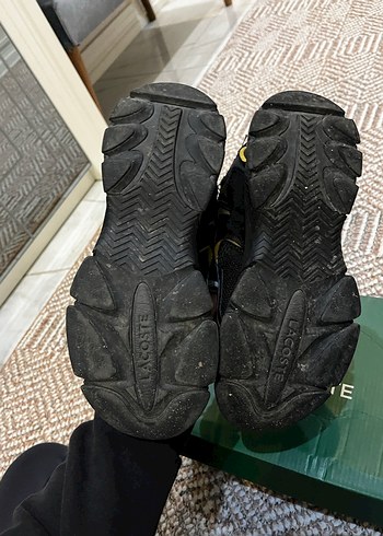 Lacoste Siyah Spor Ayakkabı - Görsel 5