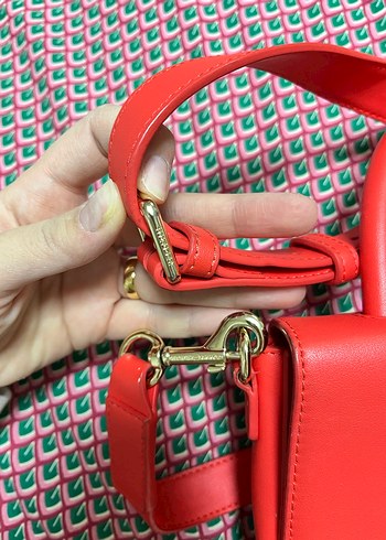 Tommy Hilfiger nar çiçeği çanta - Görsel 11