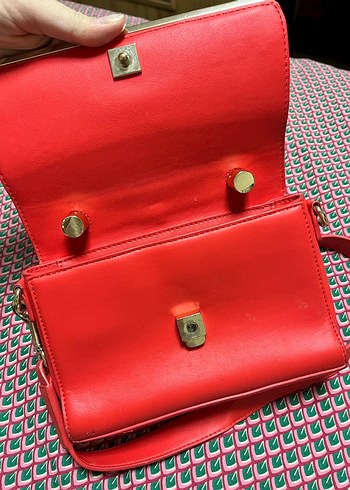 Tommy Hilfiger nar çiçeği çanta - Görsel 6