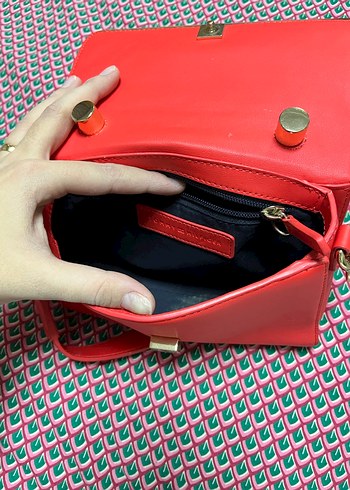 Tommy Hilfiger nar çiçeği çanta - Görsel 8