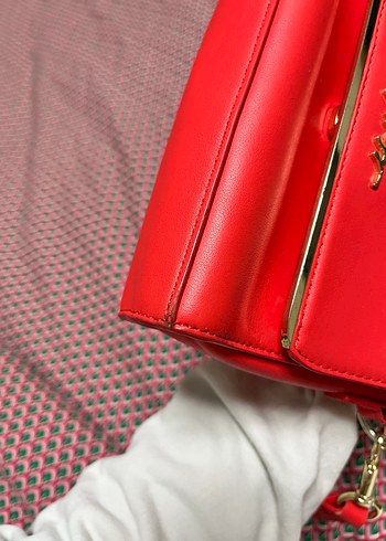 Tommy Hilfiger nar çiçeği çanta - Görsel 5