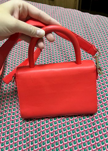 Tommy Hilfiger nar çiçeği çanta - Görsel 2