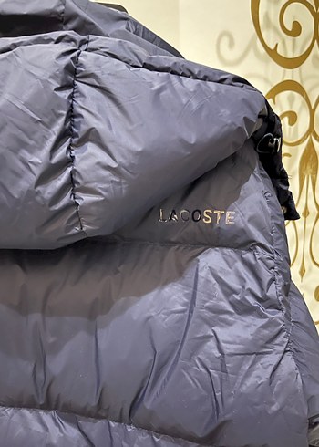 Lacoste yeni etiketli lacivert şişme mont - Görsel 6