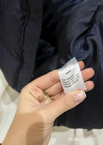 Lacoste yeni etiketli lacivert şişme mont - Görsel 5