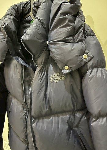 Lacoste yeni etiketli lacivert şişme mont - Görsel 2