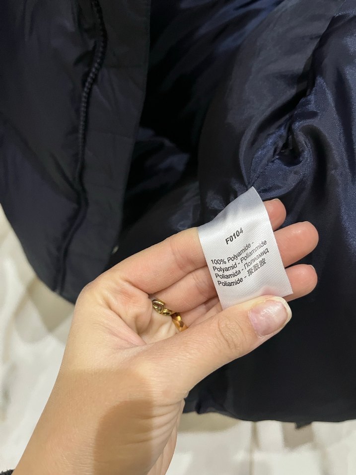 Lacoste yeni etiketli lacivert şişme mont - Görsel 5