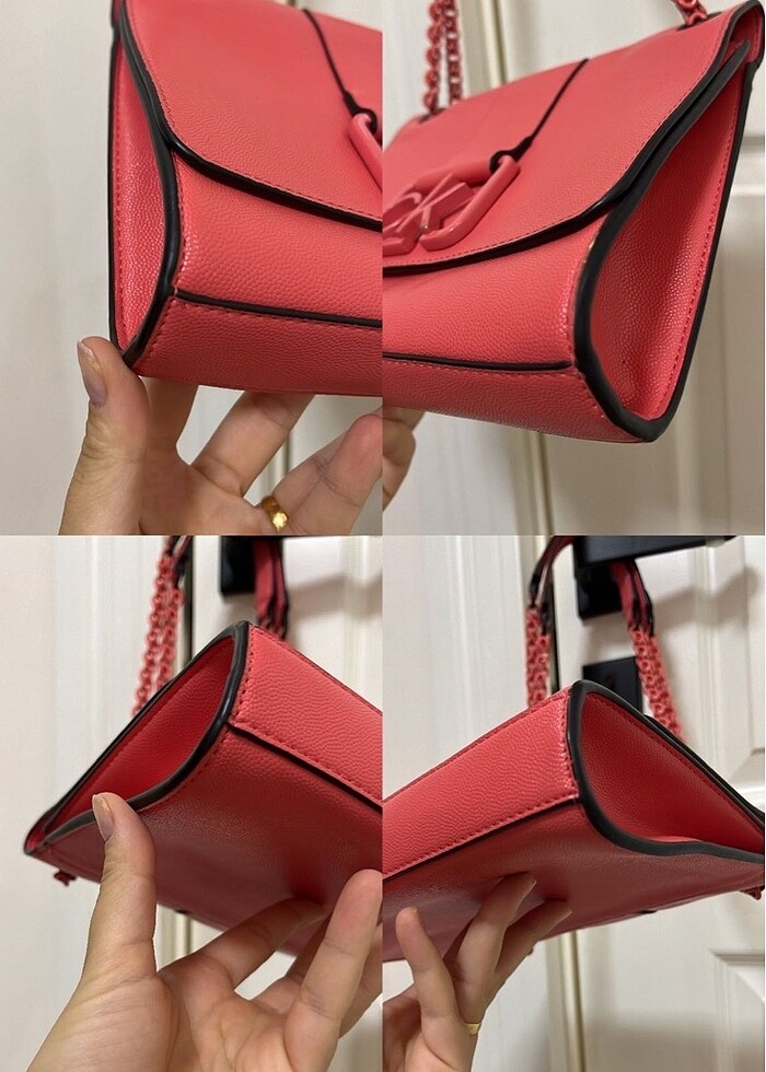 Calvin klein nar çiçeği çanta - Görsel 5