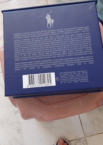 Golden Polo Polo Ralph Lauren Blue Erkek Parfüm 125ml orijinal