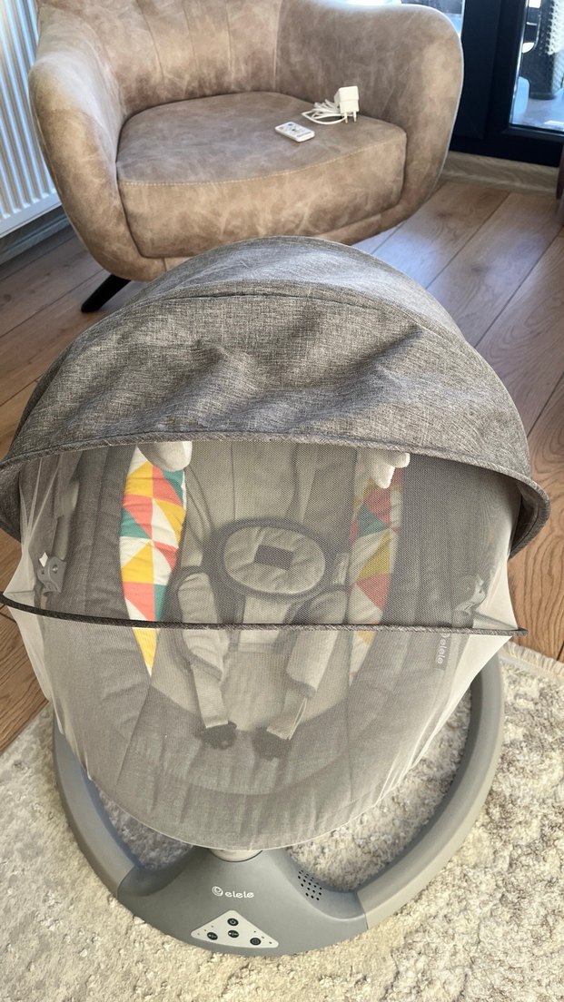 Elele Dormire 2 Elektrikli Otomatik Sallanan Kademeli Anakucağı - Görsel 4