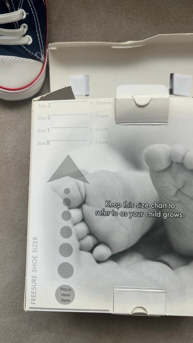 Freesure Bebek İlk Adım Ayakkabısı Mavi Gri - Görsel 5