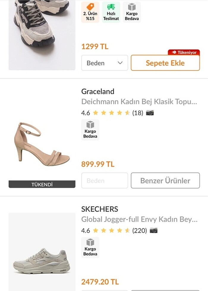 Deichmann Kadın Bej Klasik Topuklu Ayakkabı - Görsel 4