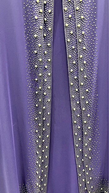 Tesettür abiye elbise - Görsel 2